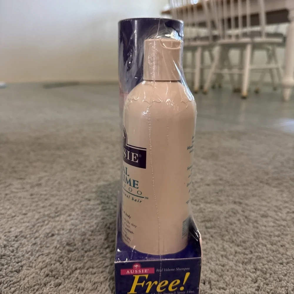 Vintage Aussie Sprunch Spray Hold 14 oz & Real Volume PACK Discontinued NEW RARE